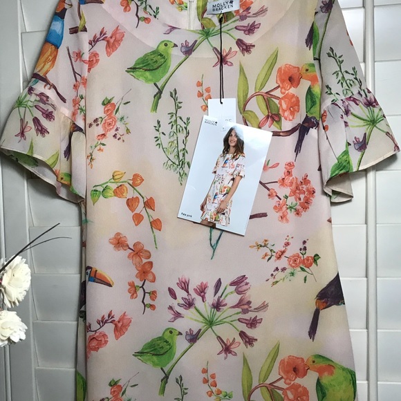 🦋💐Beautiful Beautiful Peach w/ Multi Print 💐🦋 - Picture 5 of 8